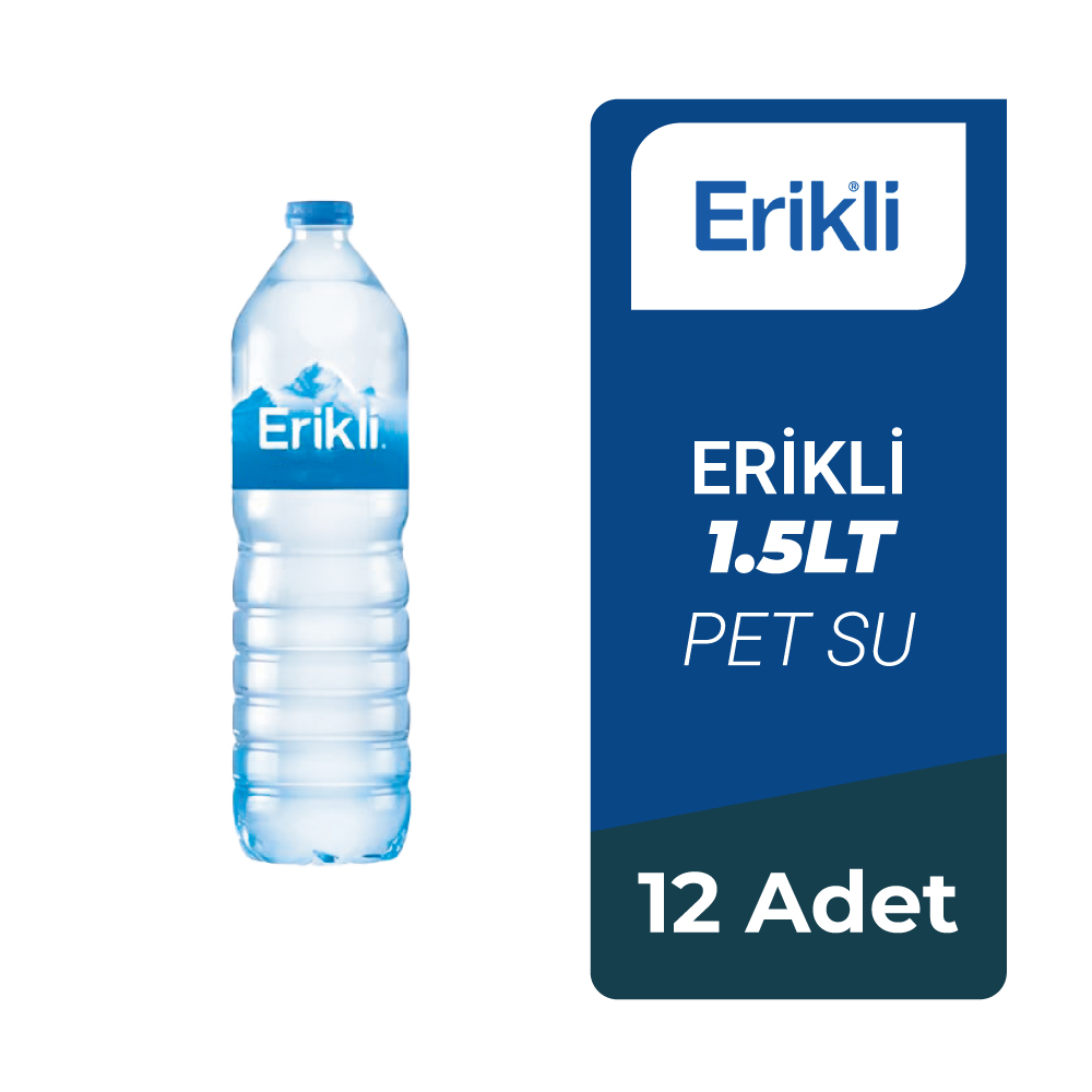 Erikli 1.5Lt Pet Su 12 Adet
