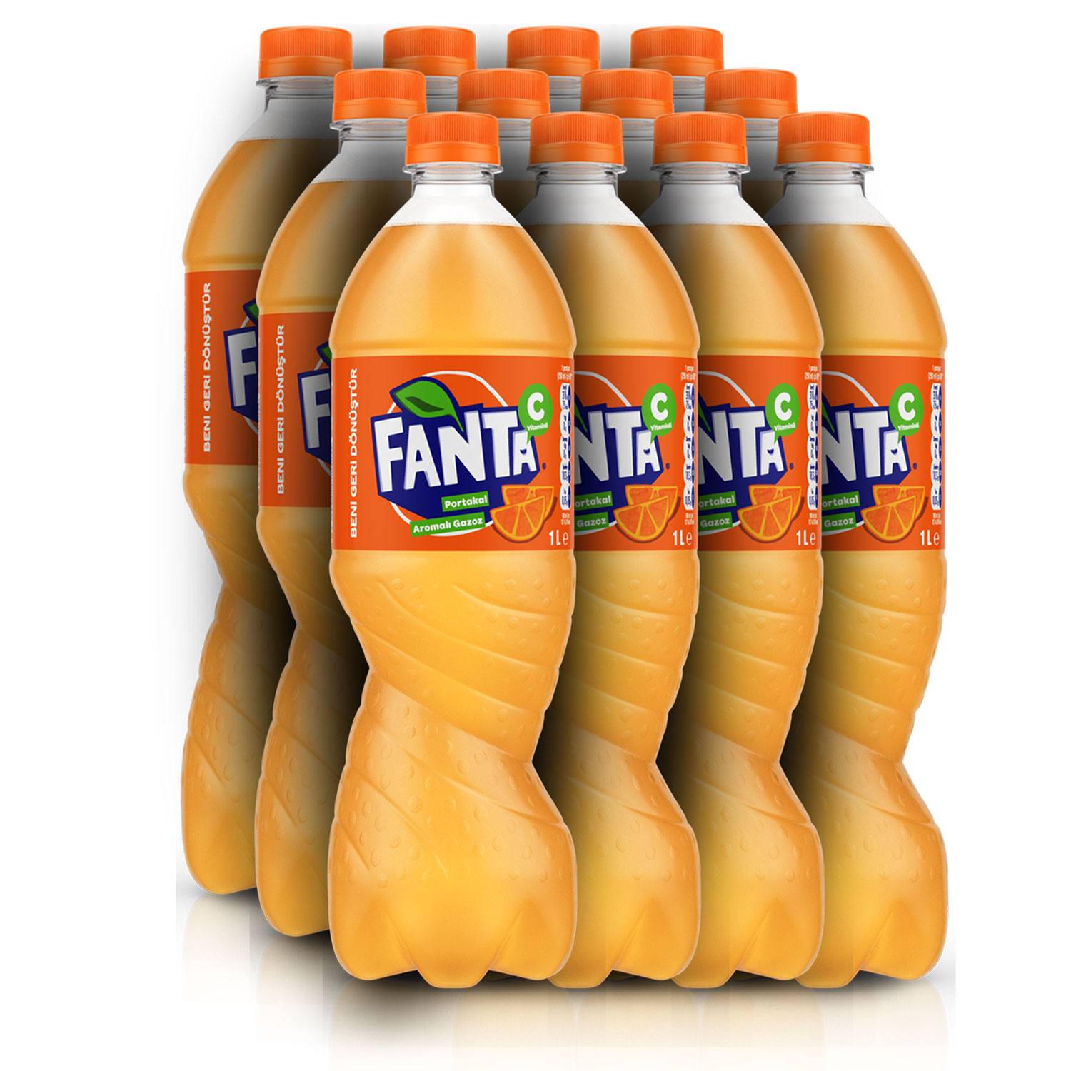 Fanta 1LT 12 Adet