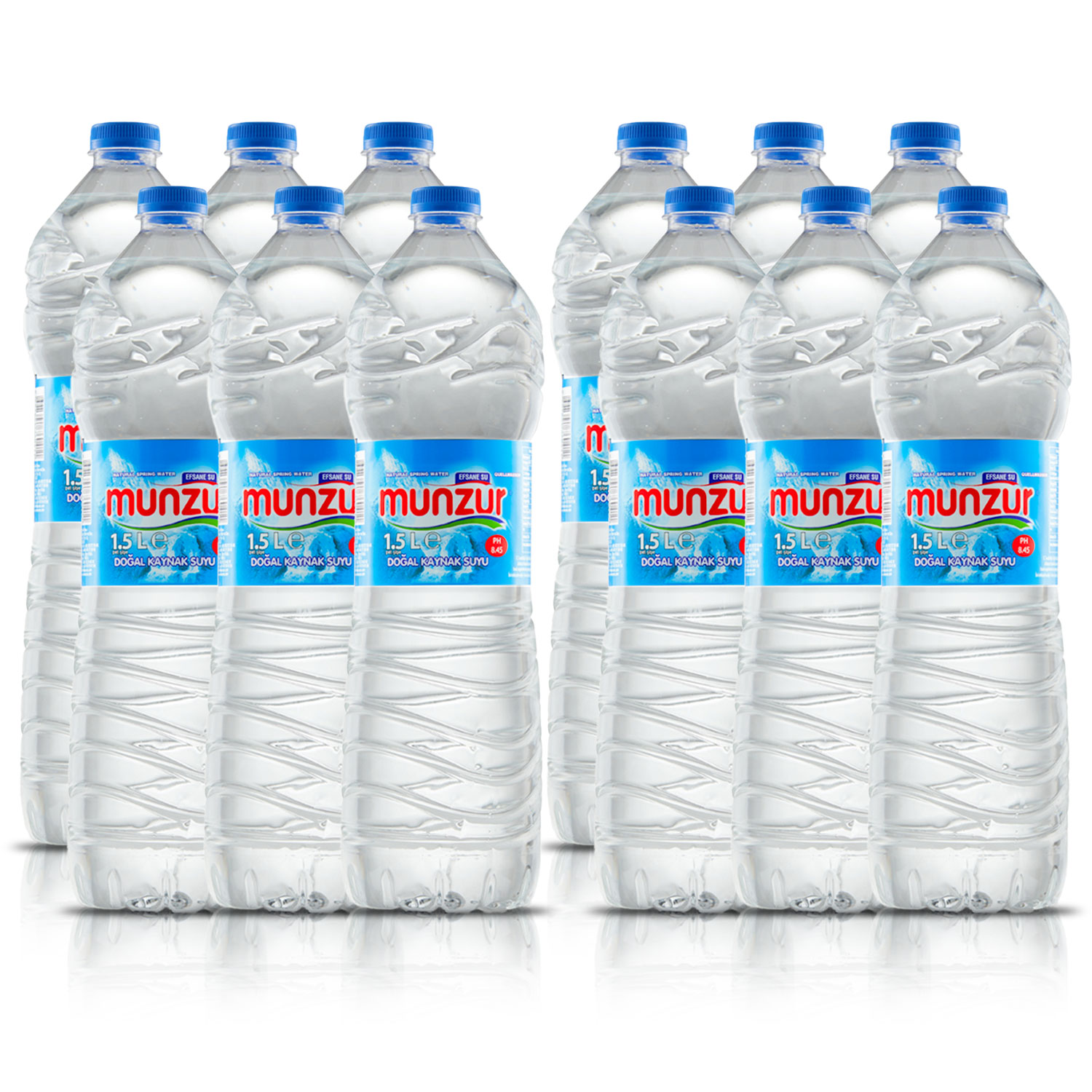 Munzur 1.5Lt Pet Su 12 Adet
