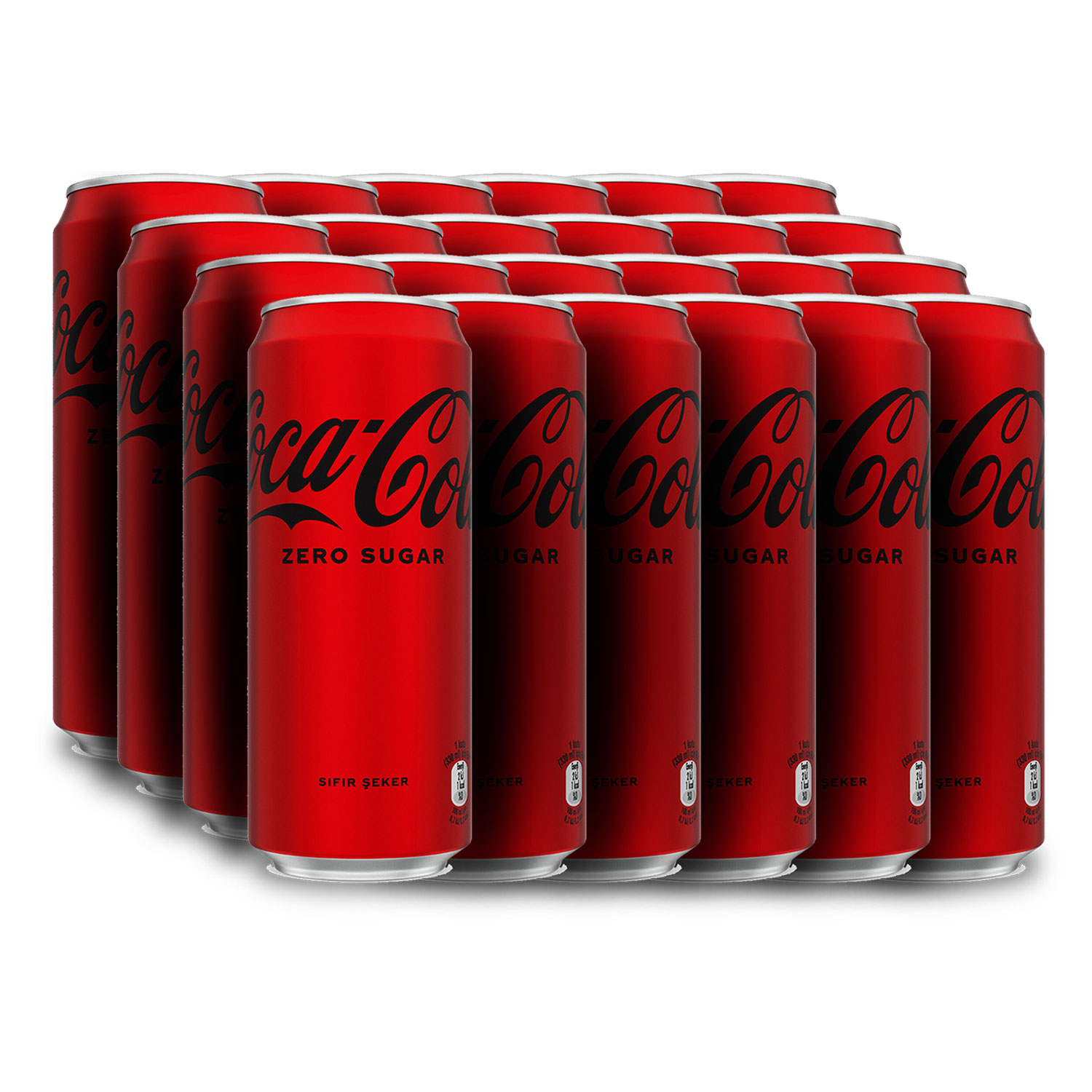 Kutu Kola Zero 330ml 24 Adet