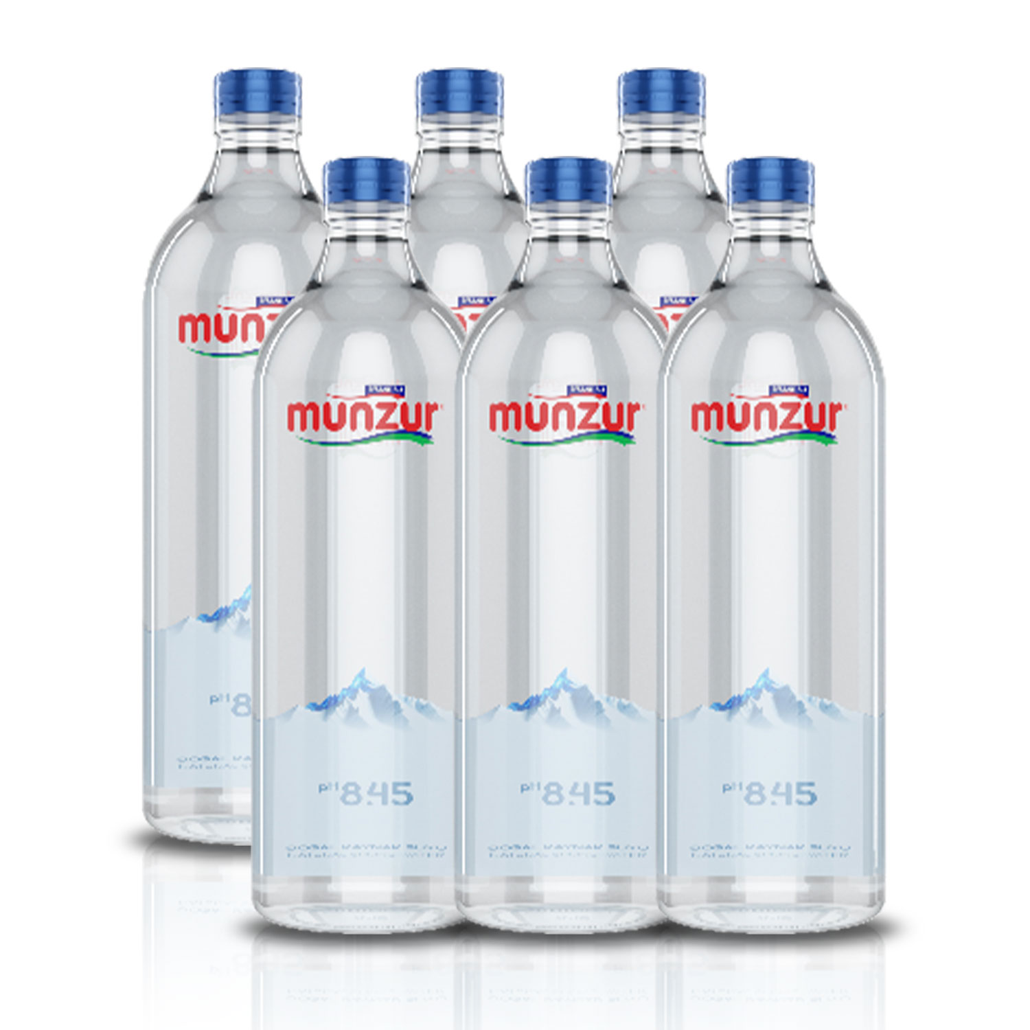 Munzur 750Ml Cam Su 6 Adet