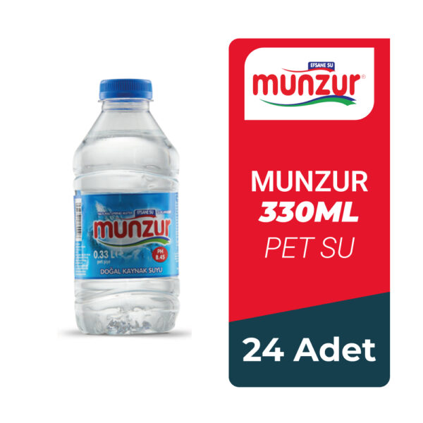 Munzur 330Ml Pet Su 24 Adet