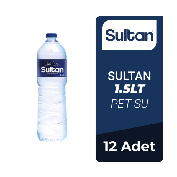 Sultan 1.5L Pet Su 12 Adet