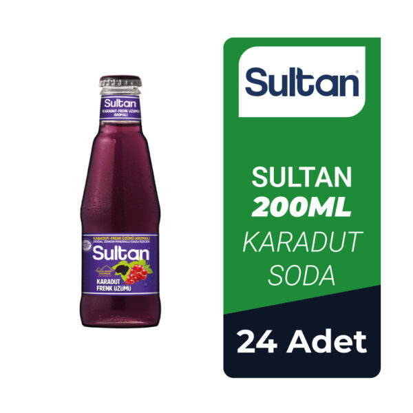 Sultan Karadut Soda 24 Adet